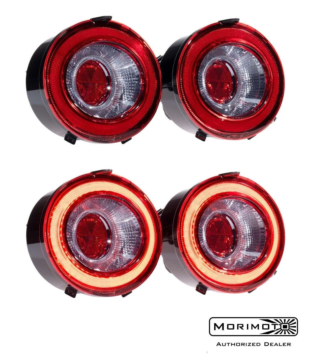 Morimoto XB LED Tail Lights Gen 2 Replacement Red Lens for Chevy C6 (2006–2013)
