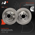 Rear Disc Brake Rotors for BMW X1 X2 Mini Cooper Clubman (2011–2023)