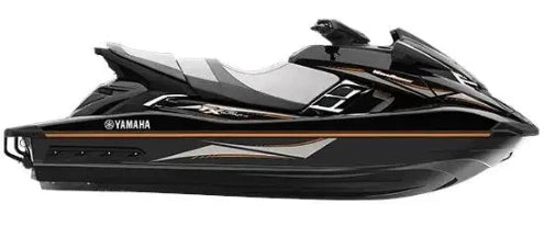 Graphic Kit Decals for Yamaha FX HO (2012–2017) - Orange Black Graphics