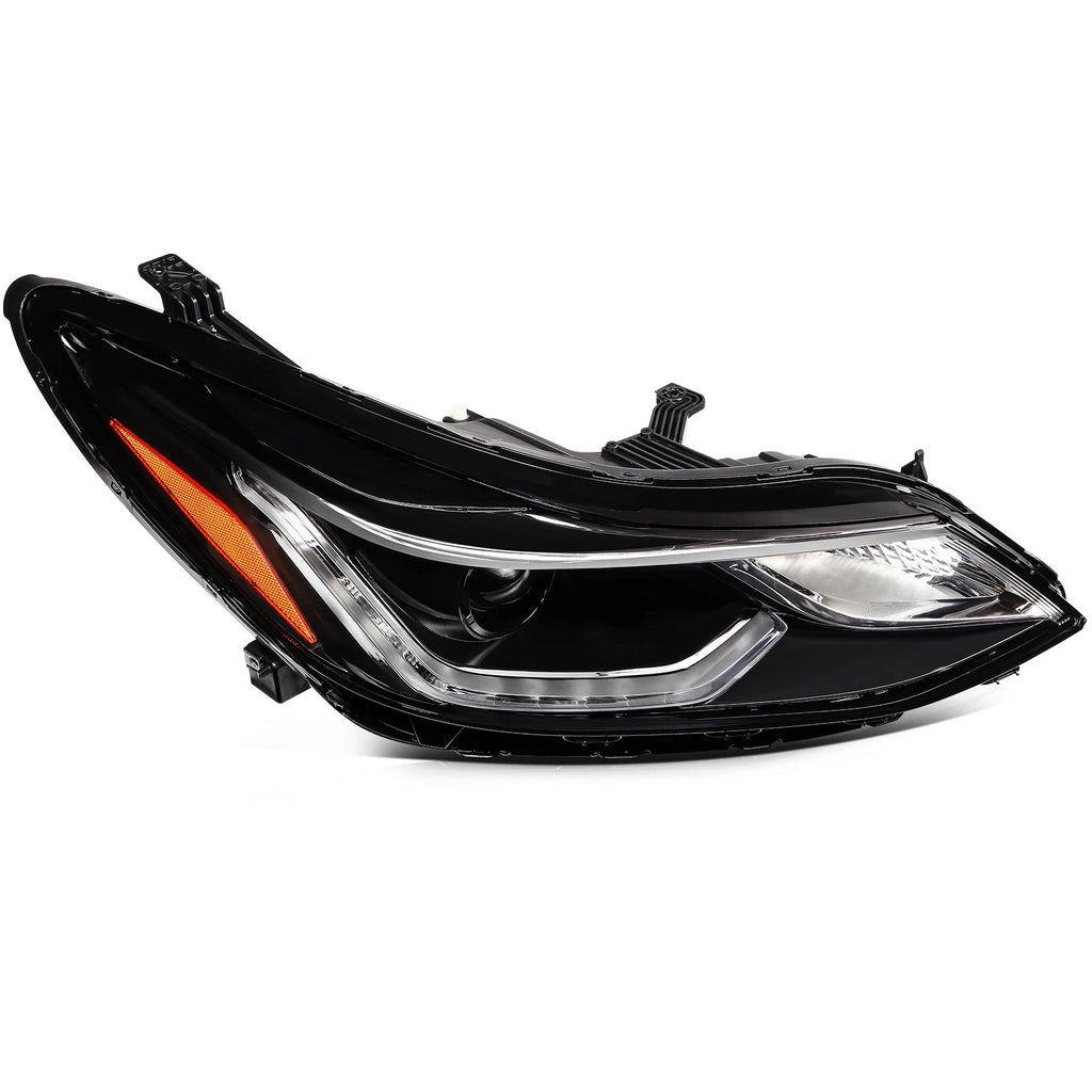 Set of 2 LED Headlight Assemblies for Chevy Cruze (2016–2019)