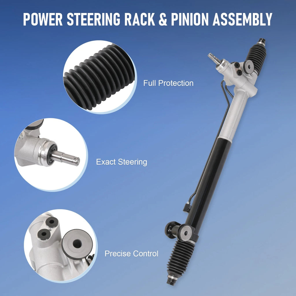 Power Steering Rack Pinion Assembly for Chevrolet Trailblazer GMC Envoy (2003-2009)