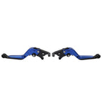CNC Blue Extendable Brake Clutch Levers for BMW C650GT (2011–2017), C600 Sport (2011–2016)