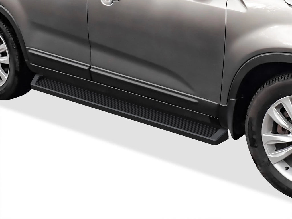 iBoard Running Boards for Kia Sorento (2011–2013) 6in Matte Black