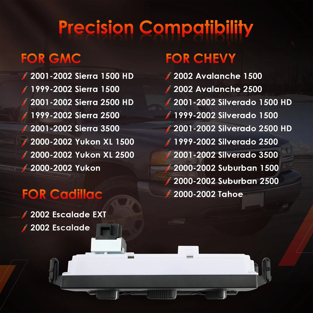 HVAC Climate Control Module for Chevy GMC Silverado Sierra (1999-2002)