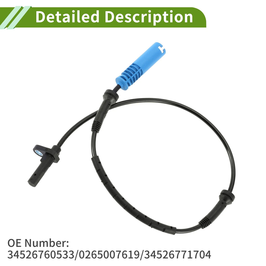 ABS Wheel Speed Sensor No. 34526760533 for BMW X5 E53 (2003–2006)