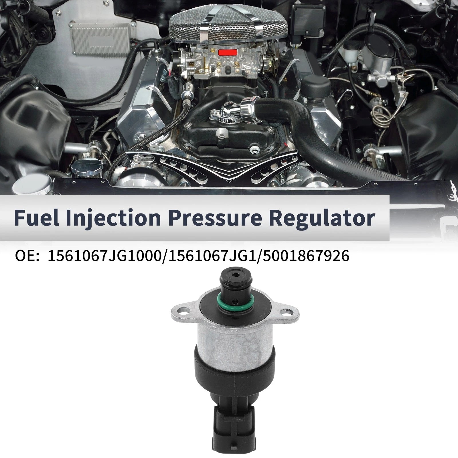 Fuel Pressure Regulator for Ford Ranger (2006–2011) No. 1561067JG1 Metal