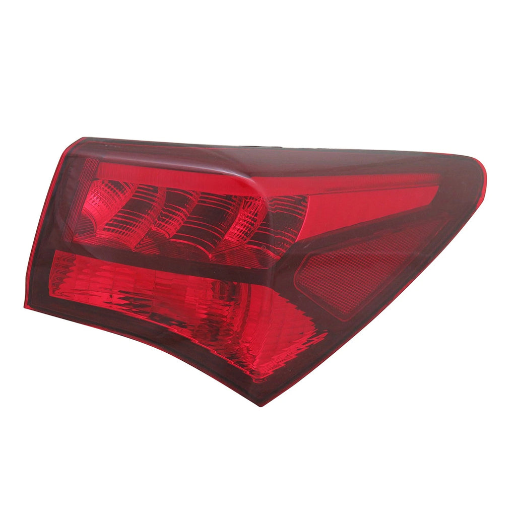 Passenger Side Outer Tail Light Assembly Replacement for Acura TLX (2015–2017)