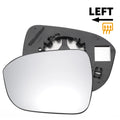 Left Side Heated White Mirror Glass for Nissan Juke (2019–2022)