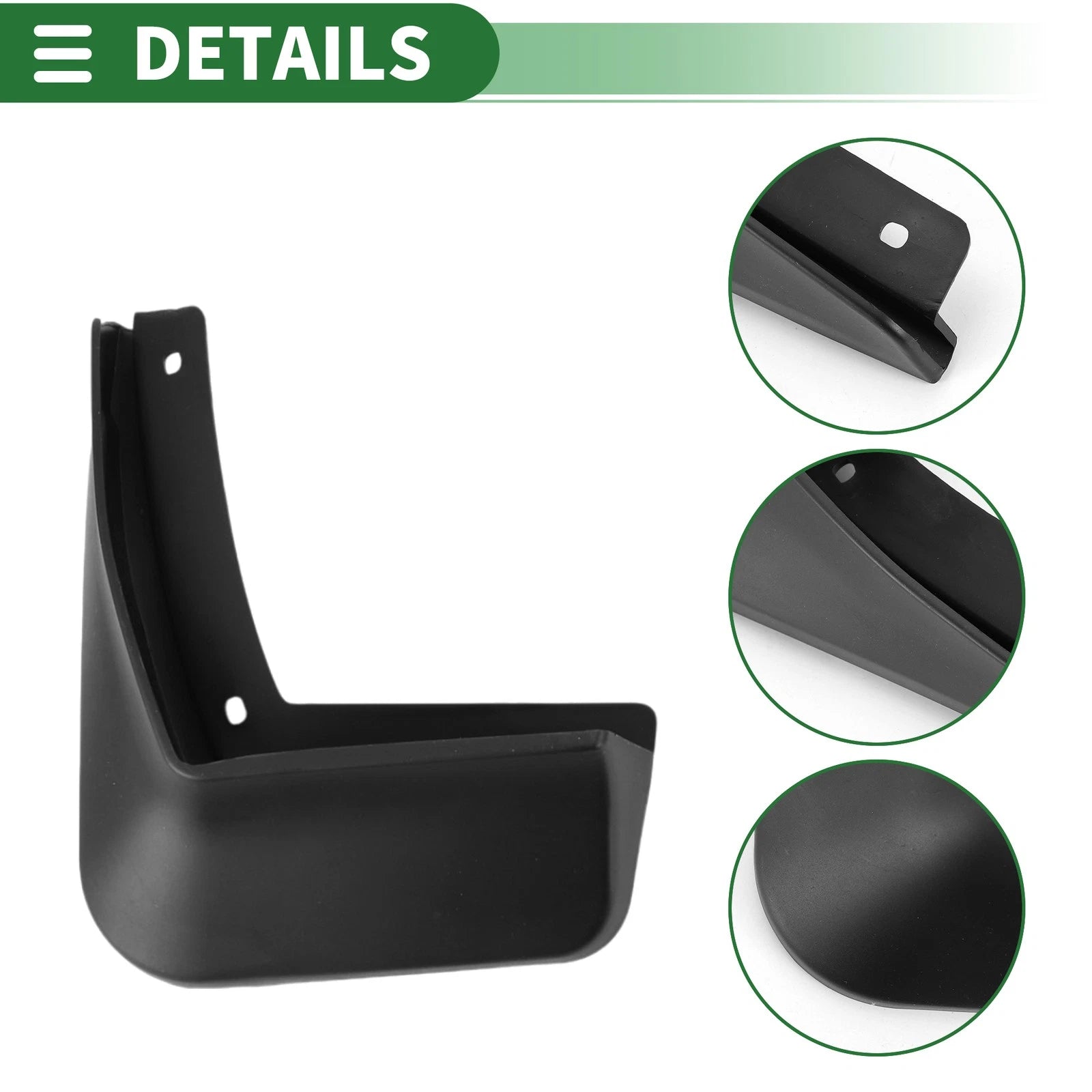 Mud Flaps Splash Guards for Chevrolet Malibu XL (2016–2019) W/ Mounts