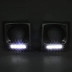 Chrome Headlight Bezel with LED DRL for Mercedes W463 G63 G500 (1990–2018)