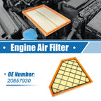 Engine Air Filter No. 20857930 for Cadillac ATS (2013–2019) & Chevy Camaro LS LT (2016)
