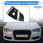 Front Right Fog Light Grill for Audi A5 (2021–2023) No. 8W6807682T3Q7 ABS