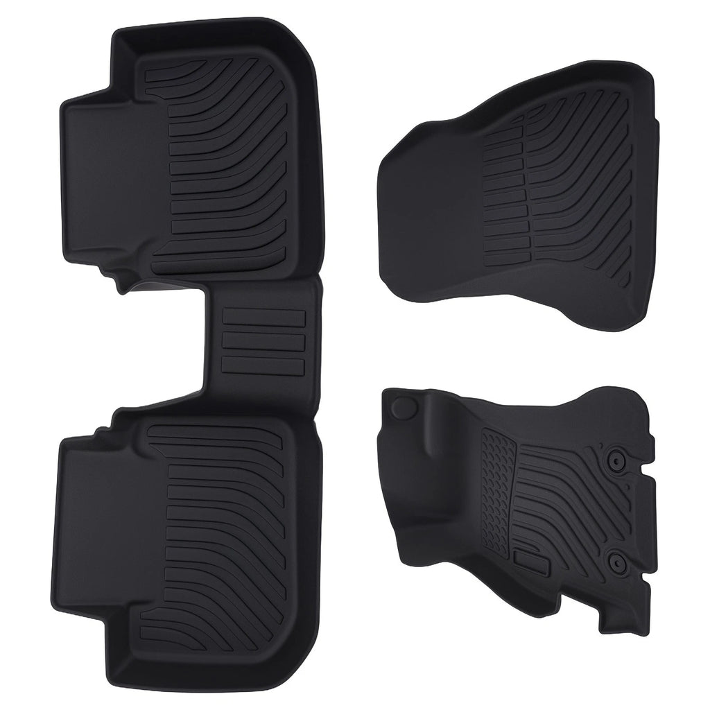 All-Weather Black Floor Mat Set for Subaru Impreza (2012–2016)