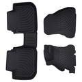 All-Weather Black Floor Mat Set for Subaru Impreza (2012–2016)