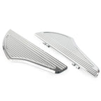 Non-Slip Front Floorboards for Harley Dyna Touring Softail Chrome