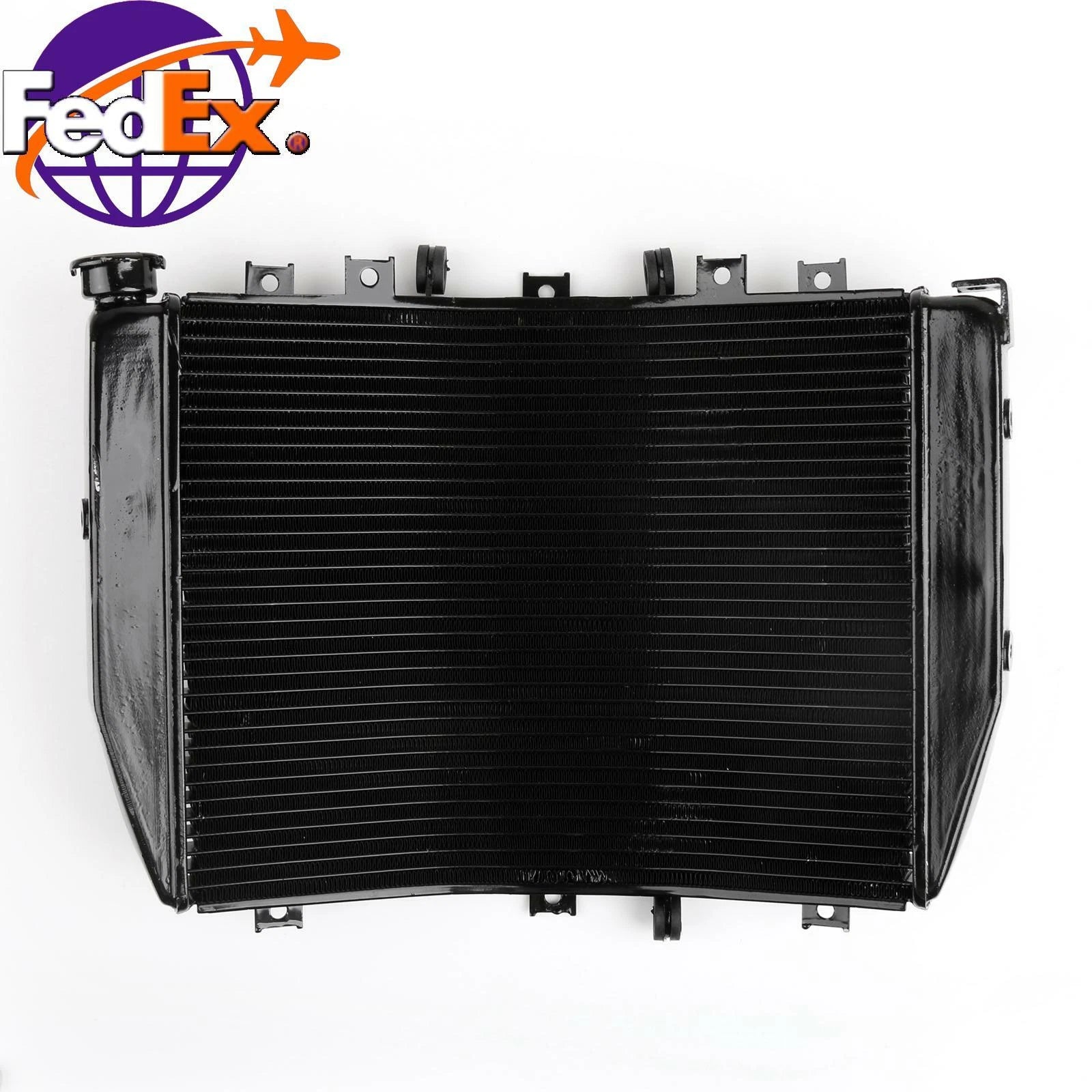 Aluminium Black Radiator Cooler for Kawasaki Ninja ZX10R (2004–2005)