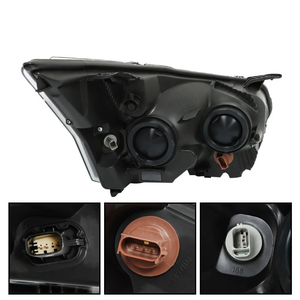 Halogen Headlight Left Side for Ford Transit 150 250 (2015-2021)