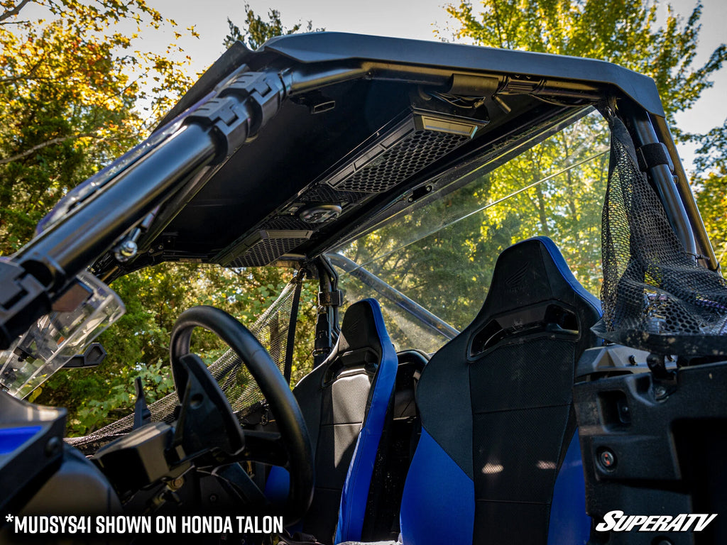 4-Speaker Sound System for Can-Am Maverick (ProFit Style Clamp)