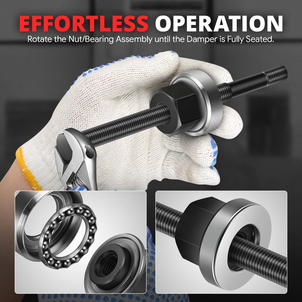 Harmonic Balancer Installer Kit for Ford GM Dodge Chrysler Jeep (5 Pcs)