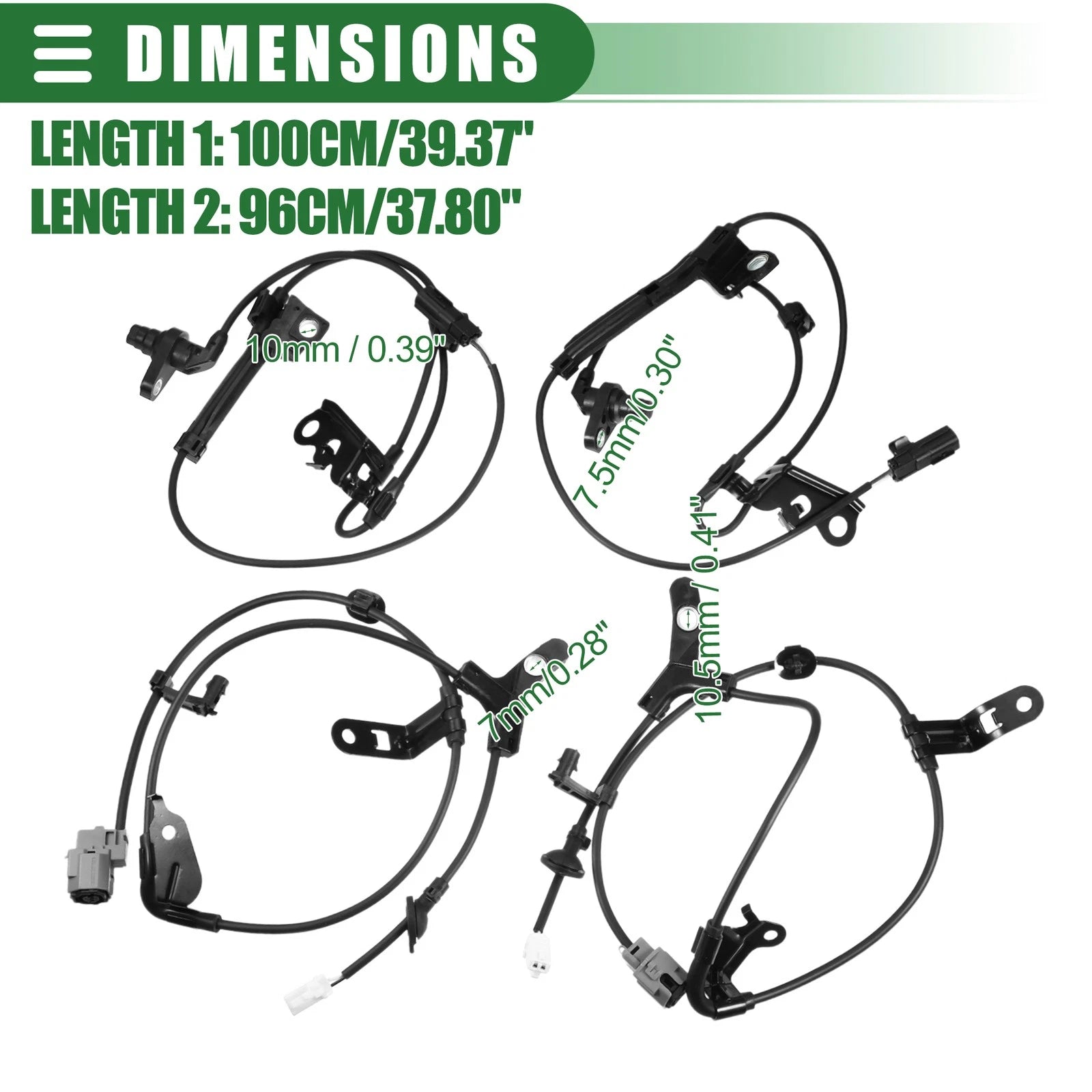 ABS Wheel Speed Sensor for Toyota Corolla (2009–2019) No. 8951602130/8951602140