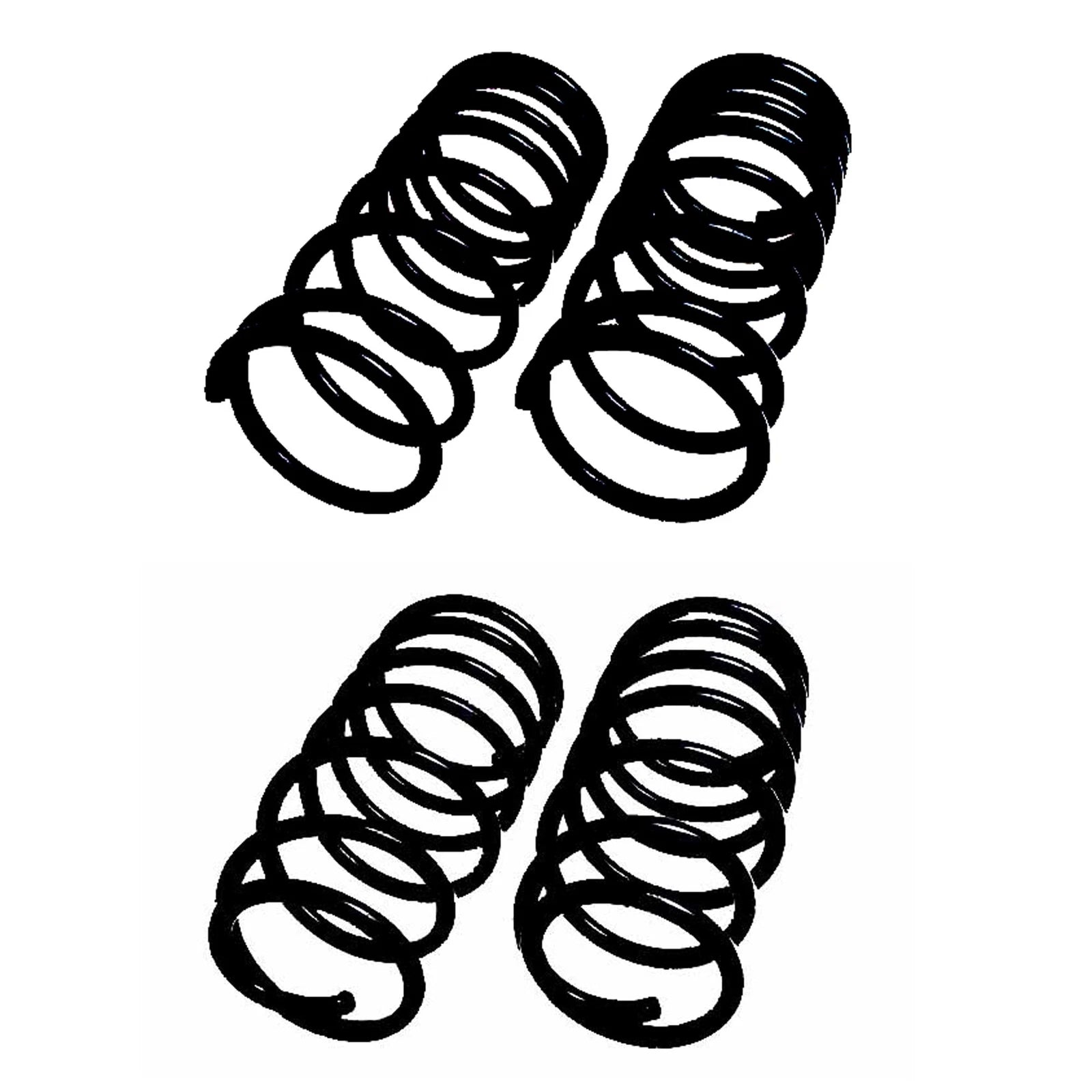 Coil Springs Kit for Pontiac Chevrolet (Front STD & Rear Cargo)