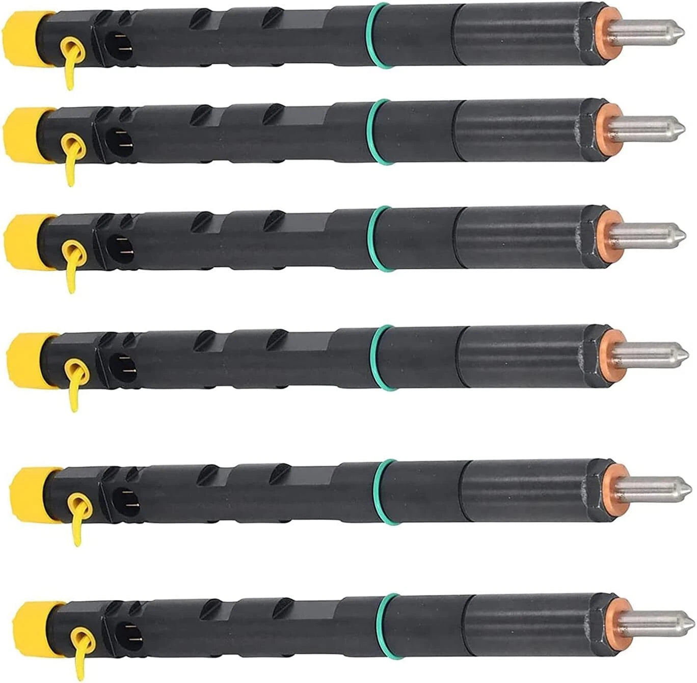 6X Fuel Injector EJBR05001D R05001D for JCB Diesel JCB444 (2000–2023)