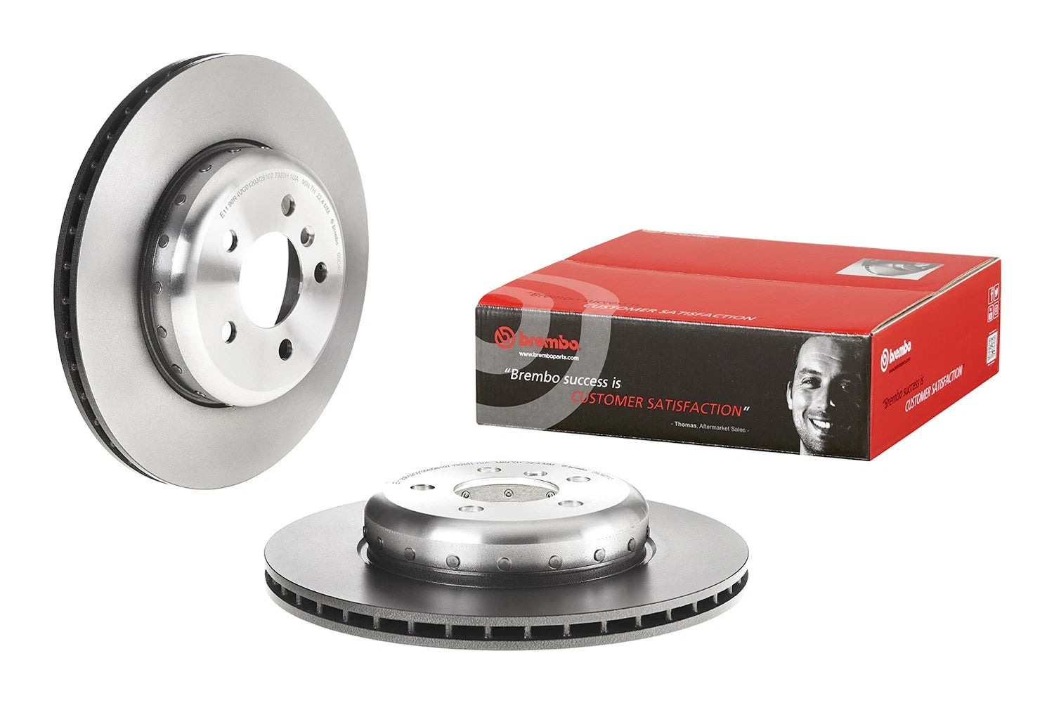 Brembo 2-Piece Brake Disc Rotor for BMW F30 F31 F34 F36 (2012–2019)