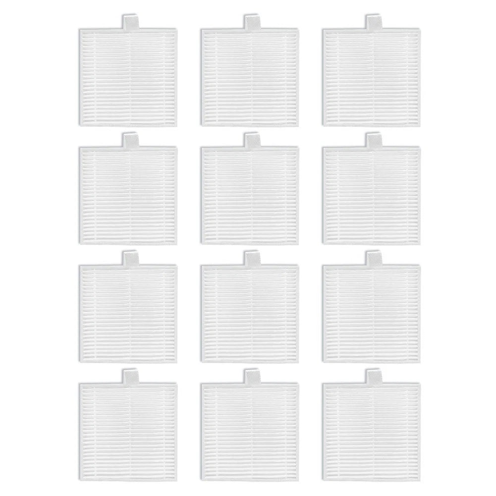 12 Pack Replacement Vacuum Filters for AIRROBO T20 and FIXR T20