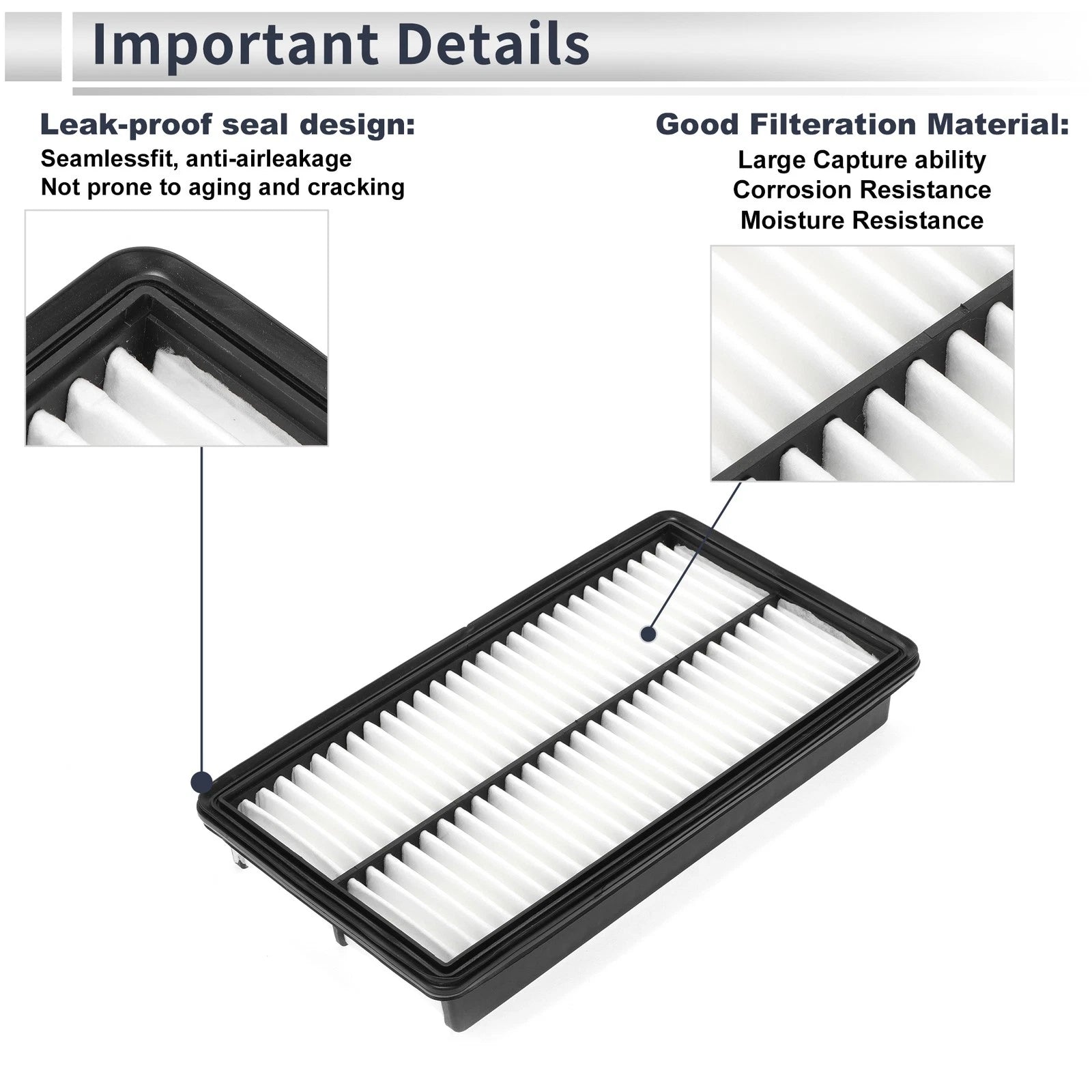 Car Engine Air Filter No.RF4F13Z40 for Mazda 6 (2003–2008)