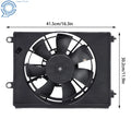 A/C Condenser Fan Assembly with Shroud for Acura ILX (2016–2021)