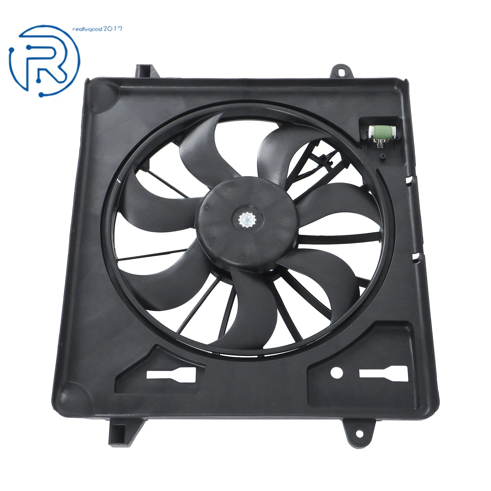 Radiator Condenser Fan Assembly for Jeep Wrangler (2007-2011)
