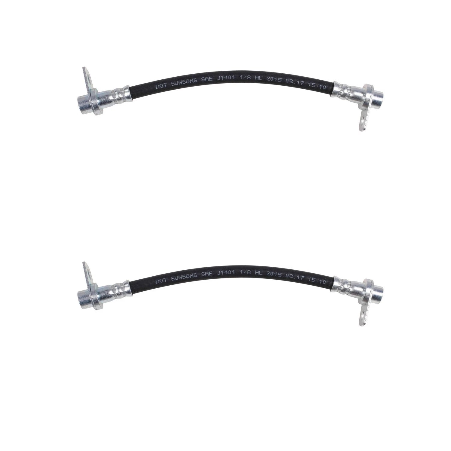 Set of 2 Rear Brake Hydraulic Hoses for Dodge Caliber (2008–2009)