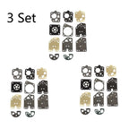 Set of 3 Carburetor Diaphragm Kit for Shindaiwa C350 B450 B452 (99909-451 P05)