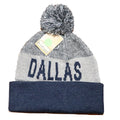 Dallas Knit Beanie for Cowboys (Blue/Gray)