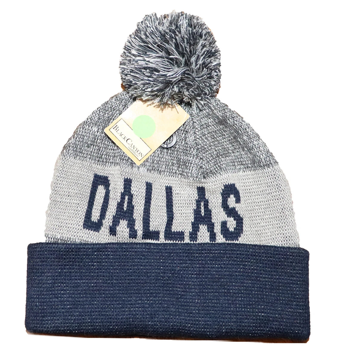 Dallas Knit Beanie for Cowboys (Blue/Gray)