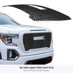 Upper Black Billet Grille Insert for GMC Sierra 1500 (2019-2021)