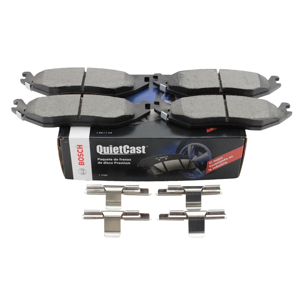 Set of 4 Bosch QuietCast Rear Ceramic Brake Pads for Dodge Ram 1500