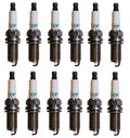 Set of 12 IridiumTT Spark Plugs Gap 0.040 for Hyundai Infiniti Toyota Nissan