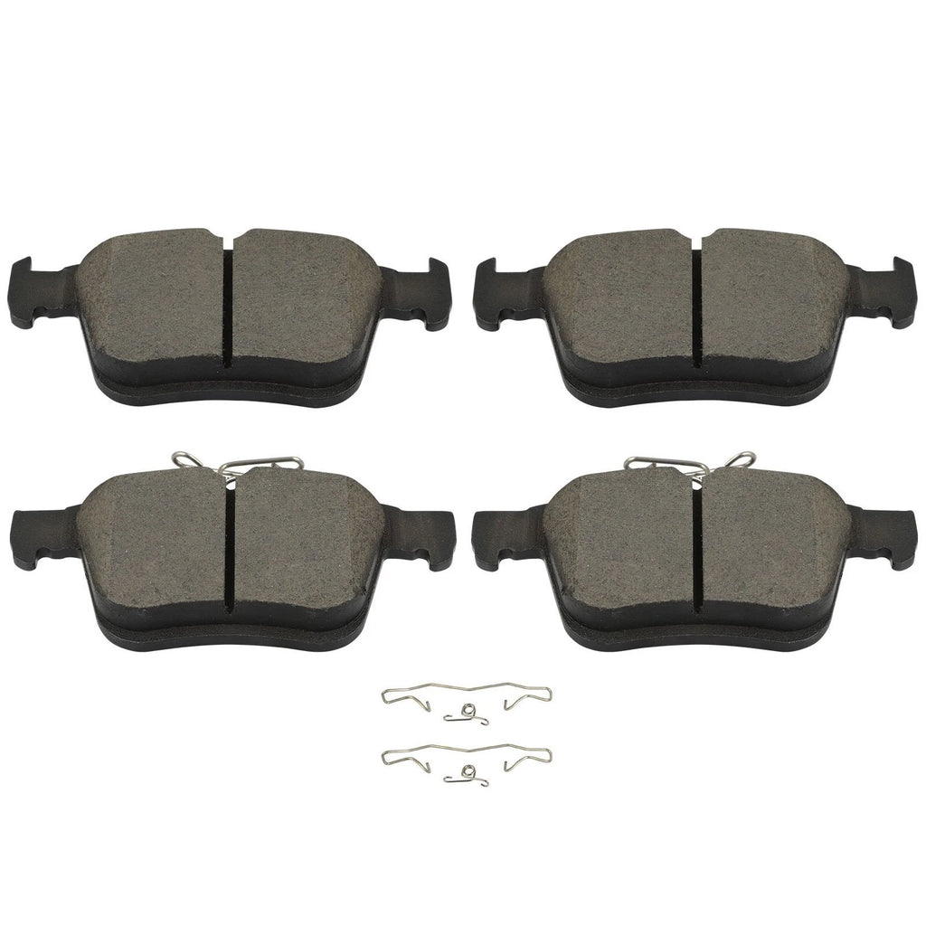 Front & Rear Brake Ceramic Pads for Volkswagen Atlas (2018–2022)