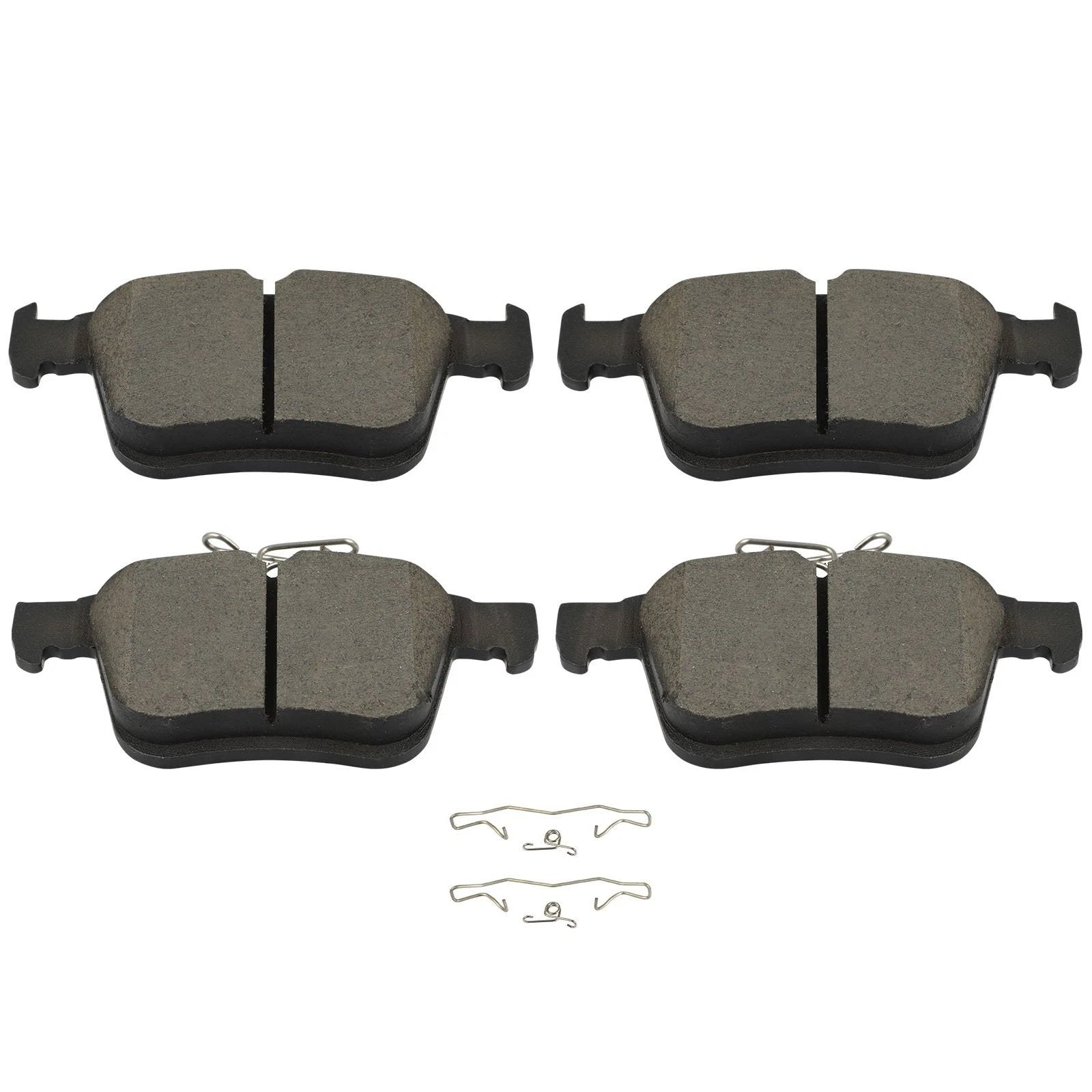 Front & Rear Brake Ceramic Pads for Volkswagen Atlas (2018–2022)