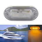 3 SMD LED Signal Light Lamp for Truck Trailer RV Boat (12V)