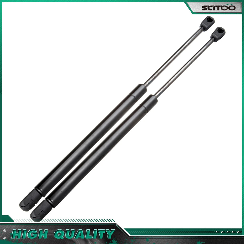 2 Liftgate & 2 Rear Window Lift Supports Gas Struts for Hyundai Santa (2001–2006)