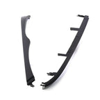2 x Headlight Eyebrow Lower Cover Trim for E46 325i 325xi (1998–2005)