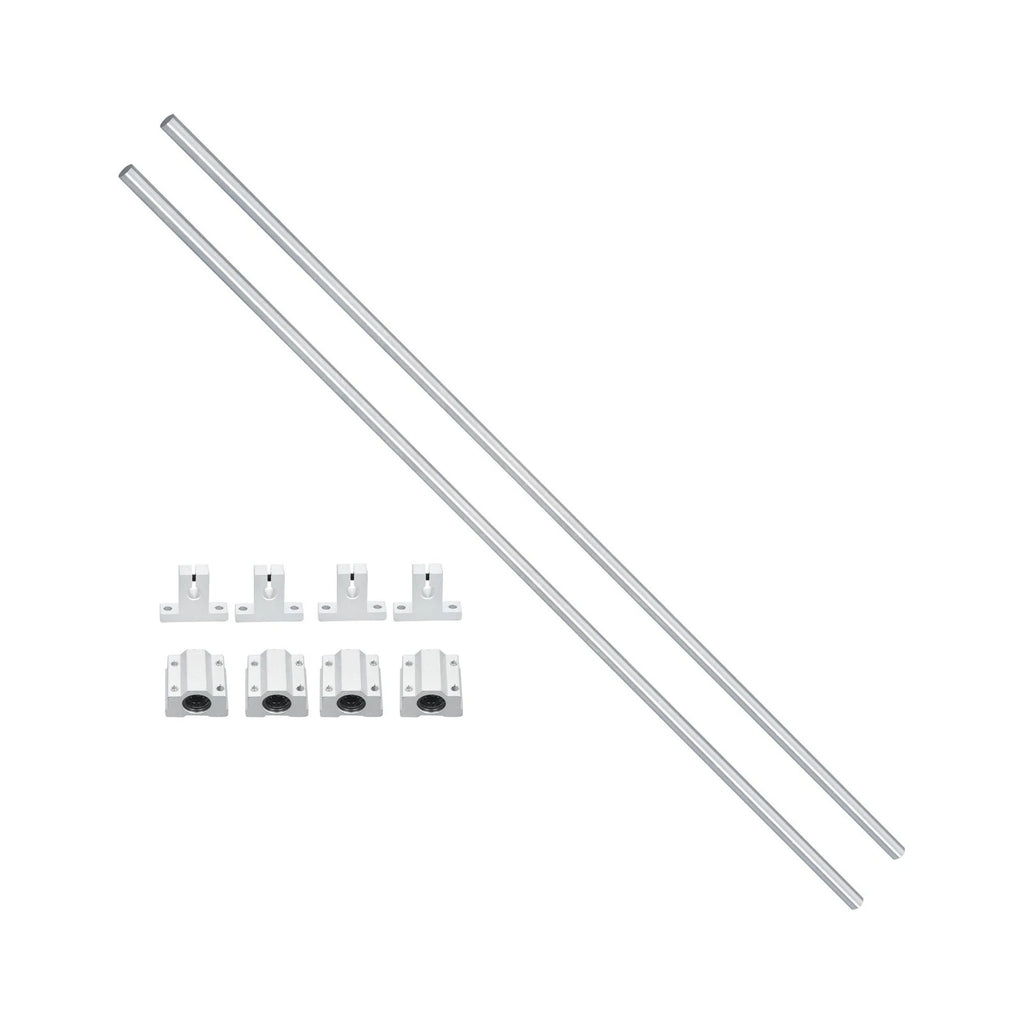 Set of 4 Linear Motion Rods with Bearings for Universal Applications