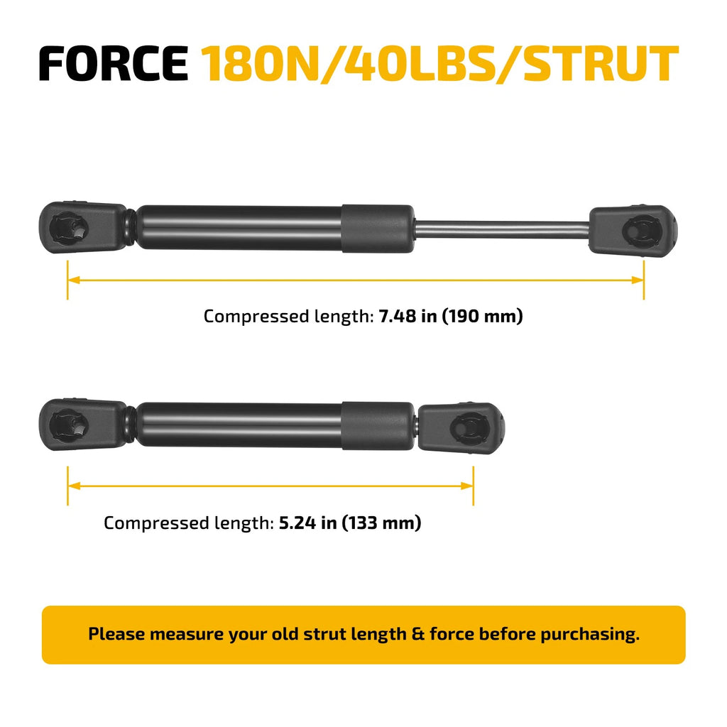 Lift Support Gas Strut 20lb for Ford Transit 250 350 (2015–2019) C1615046