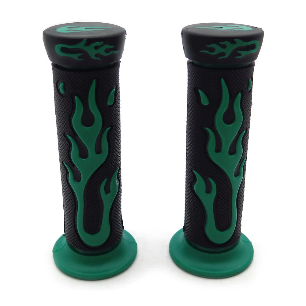 Rubber Hand Grip for Motorcycle Standard Handlebar 1" 25mm (Cafe Racer)