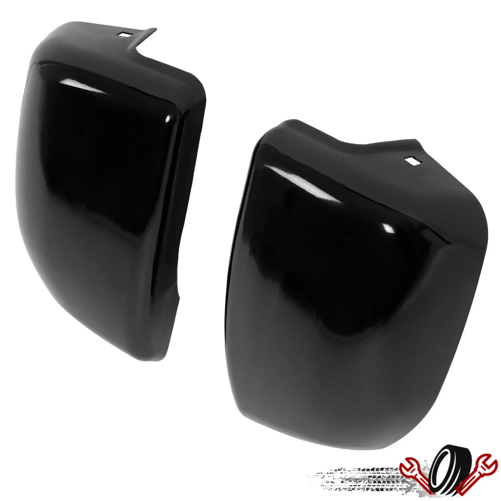 Set of 2 Front Bumper End Caps for Nissan Pickup (1995–1997)