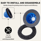 Wheel Hub Polishing Tool for 1/2 Inch Drive (Up to 1500 RPM)