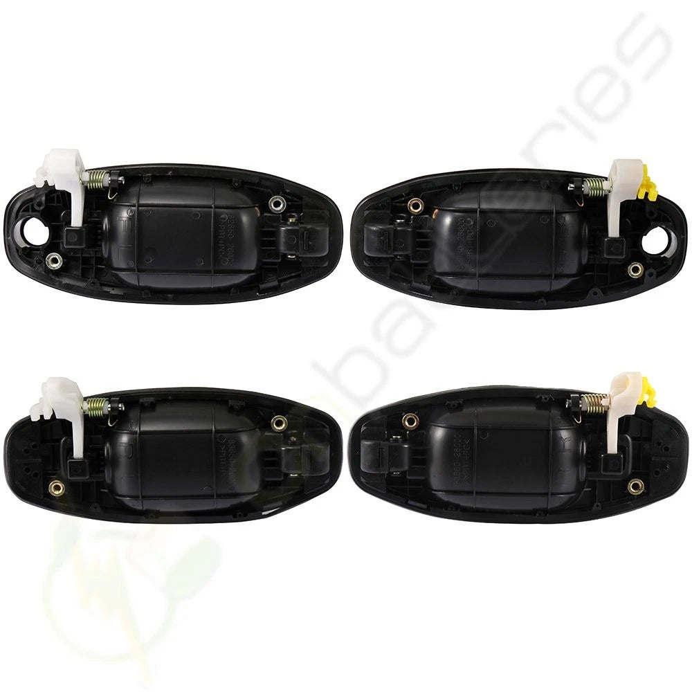 Set of 4 Door Handles for Hyundai Santa Fe 2001–2006 (2.4L 3.5L)