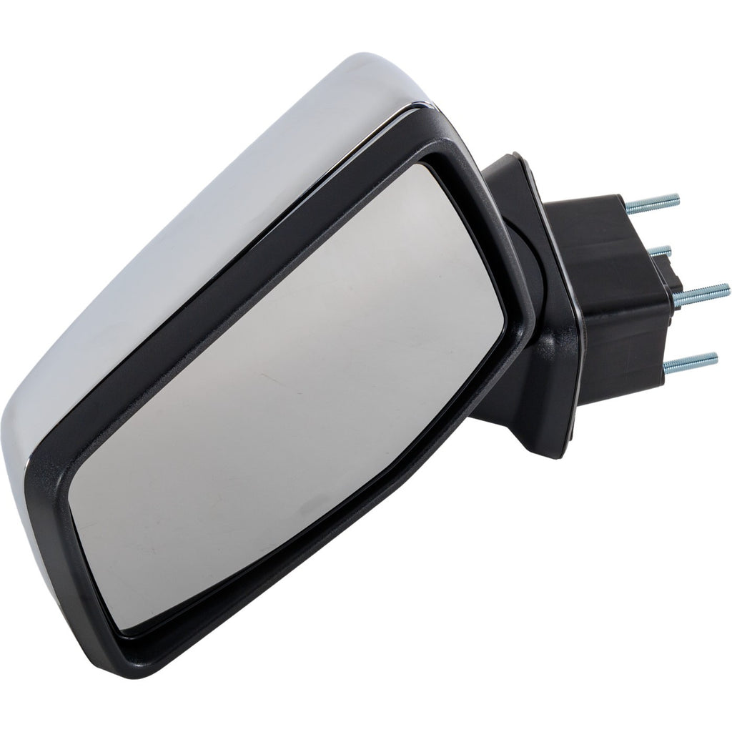 Left Chrome Heated Power Mirror for GMC Sierra 1500 (2019–2023)